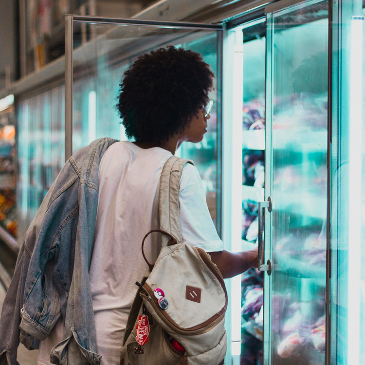 Vitrine réfrigérée libre-service