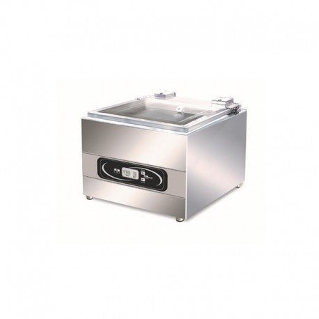 Machine sous vide 2 en 1 : aspiration + cloche - Barre de soudure 300 - 6m3/h