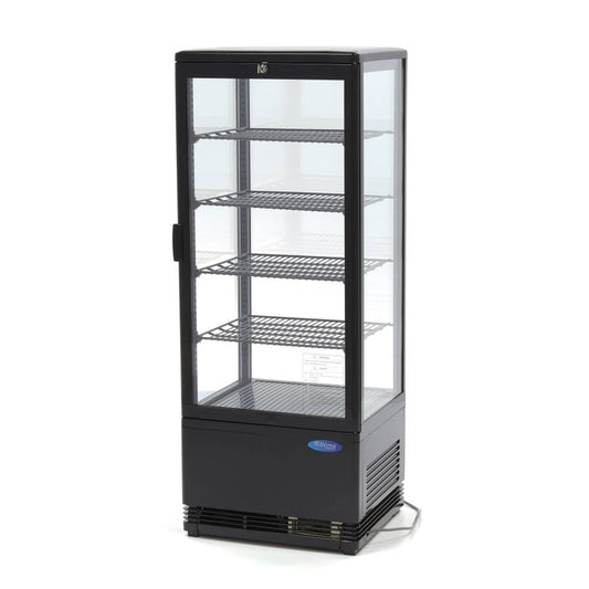 Vitrine réfrigérée - 98 L - 43 cm - noir