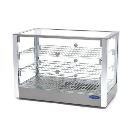 Vitrine chaude - 115 L - 70 cm - 3 étagères